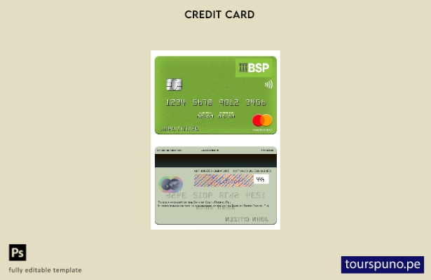 lista para imprimir plantilla de mastercard del Banco de Fiji del Pacífico Sur